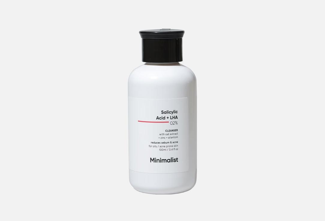 MINIMALIST Anti-blemish face cleanser Salicylic Acid + LHA 2% 100 ml MINIMALIST Anti-blemish face cleanser Salicylic Acid + LHA 2%