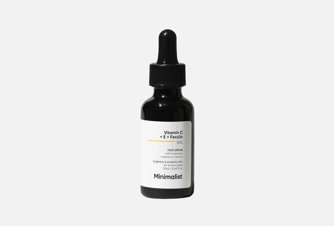 MINIMALIST Brightening face serum Vitamin C + E + Ferulic 16% 20 ml MINIMALIST Brightening face serum Vitamin C + E + Ferulic 16%