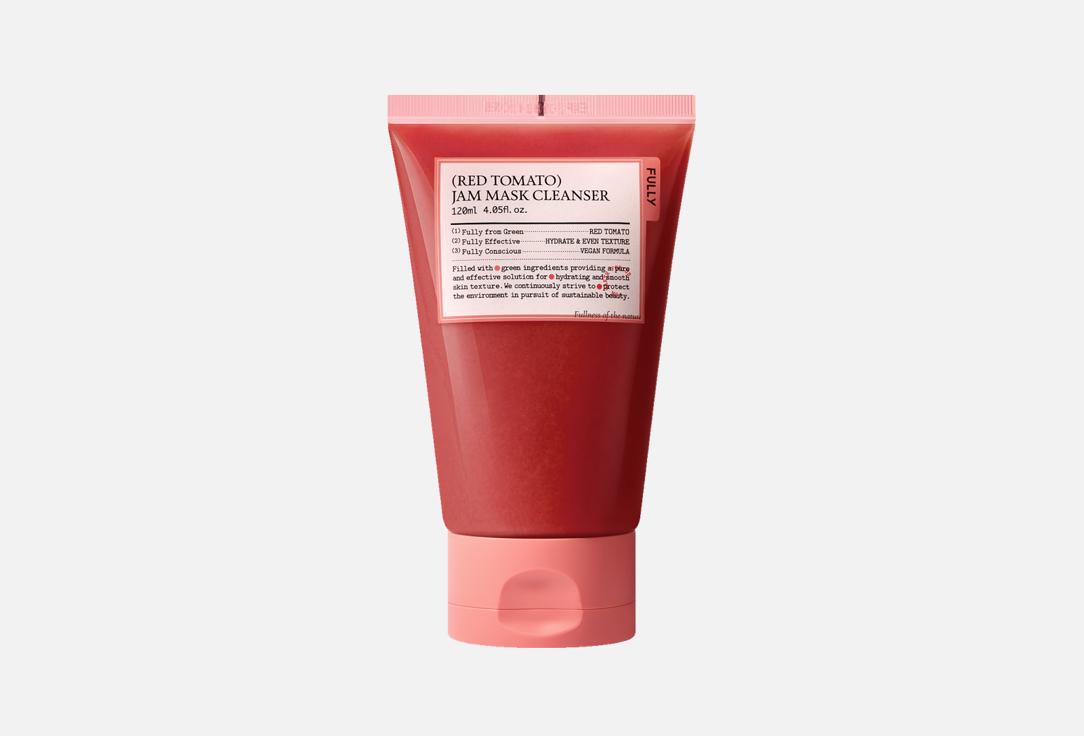 FULLY Brightening mask to foam cleanser for face Red tomato