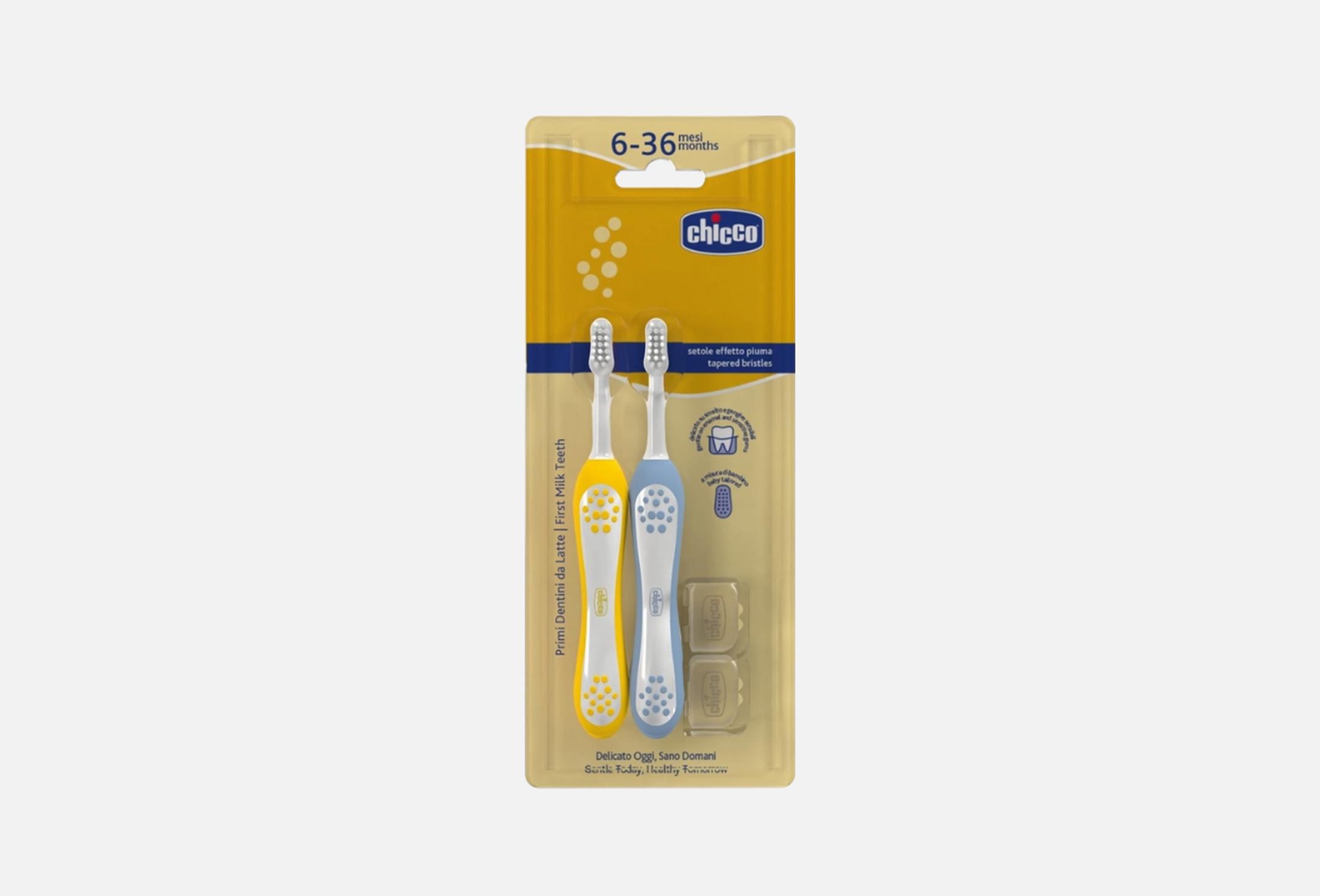 Indigo & Mustard Toothbrushes  2 