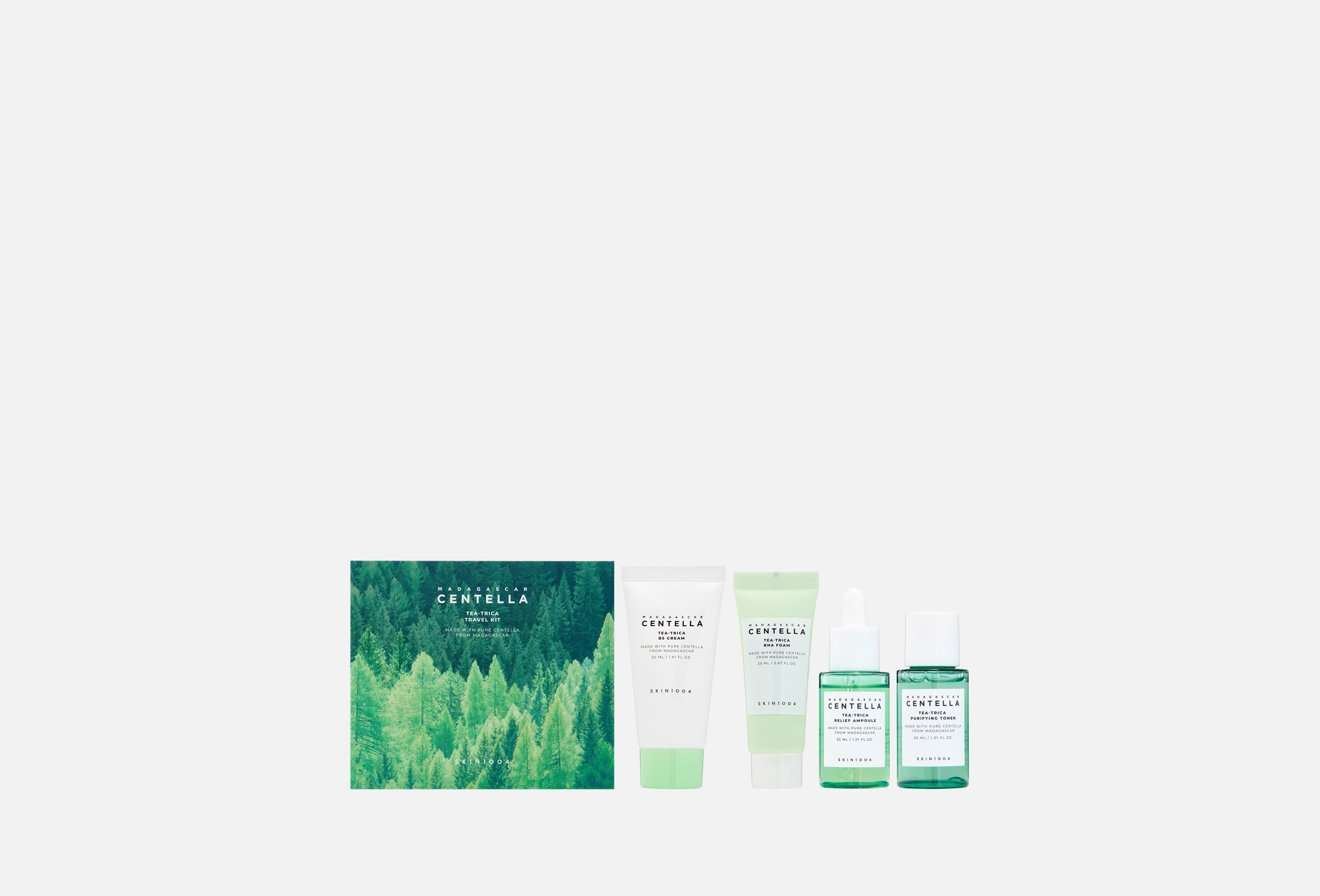 Madagascar Centella Tea-Trica Travel Kit 4