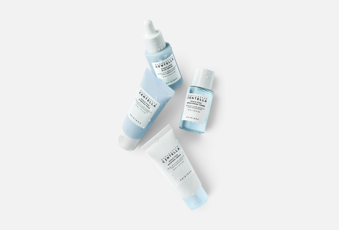 Skin1004 Skincare Set Madagascar Centella Hyalu-Cica Travel Kit 4 pcs Skin1004 Skincare Set Madagascar Centella Hyalu-Cica Travel Kit