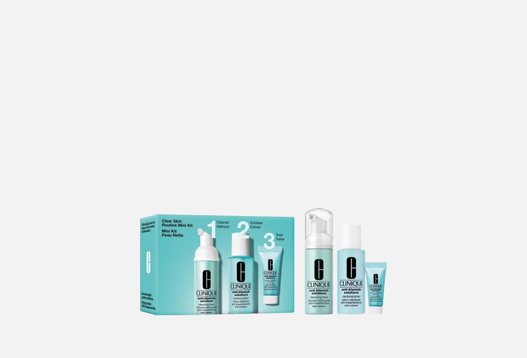 Clinique Face care set Anti-Blemish Solutions Mini Kit 3 pcs Clinique Face care set Anti-Blemish Solutions Mini Kit