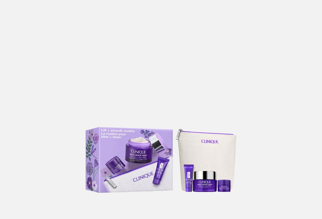 Clinique face Care Set Lift + Smooth Routine