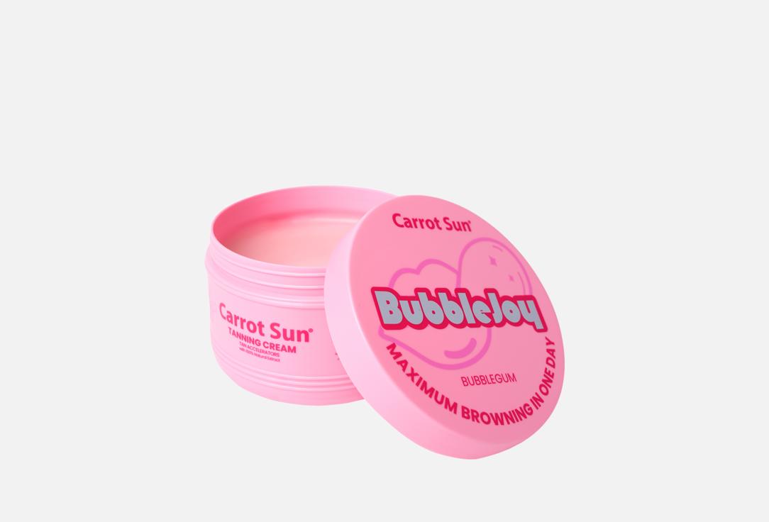 Carrot Sun Nourishing tanning body cream Bubble joy