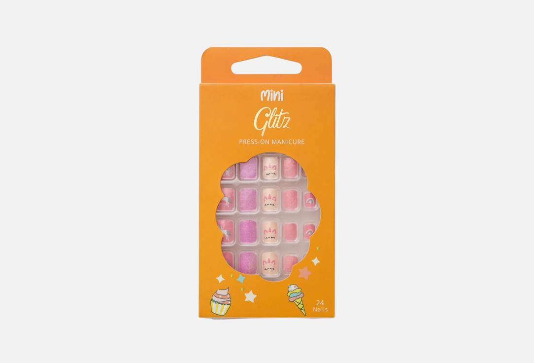 GLITZ Press-on nails Kids Unicorn