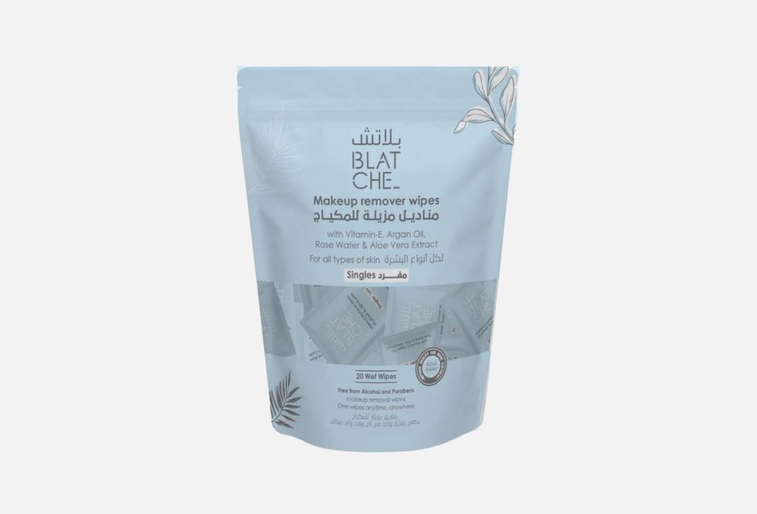 BLATCHE Cleansing wipes Makeup remover Single pack