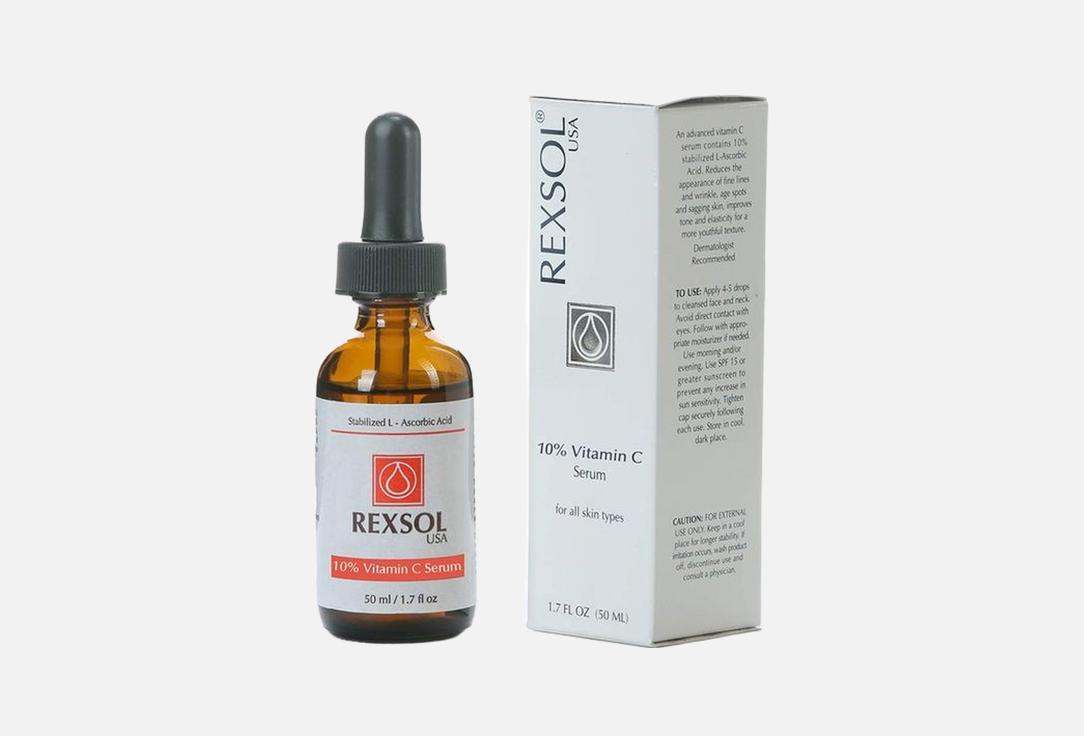 Rexsol Brightening antioxidant face serum VITAMIN C-10 50 ml Rexsol Brightening antioxidant face serum VITAMIN C-10