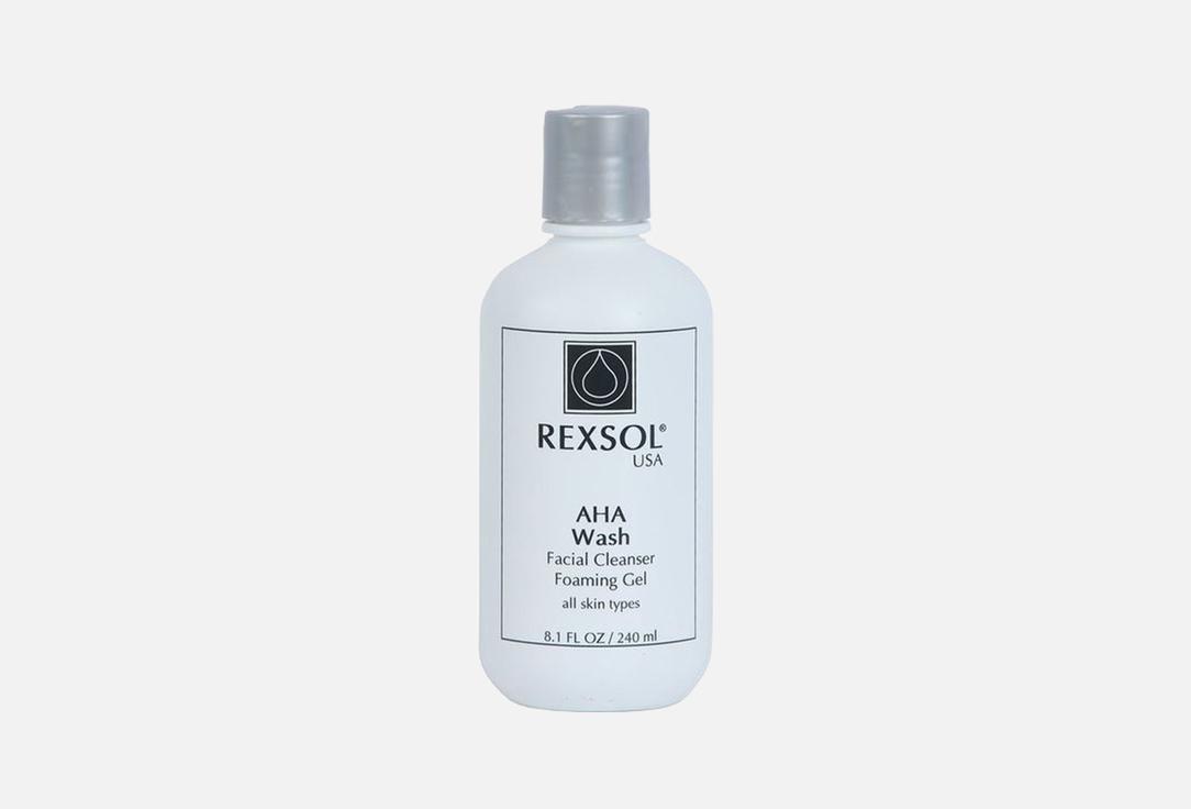 Rexsol Exfoliating clarifying face cleanser AHA 240 ml Rexsol Exfoliating clarifying face cleanser AHA