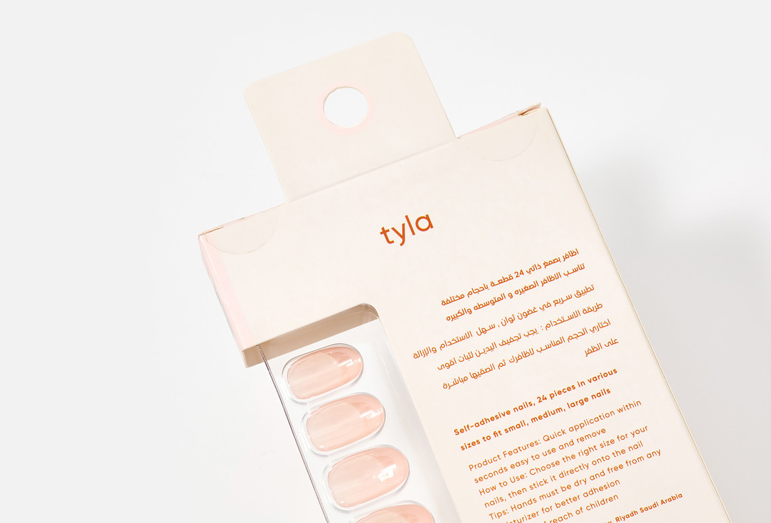 Tyla Press On Nails Oval 01, Astro 24 pcs Tyla Press On Nails Oval