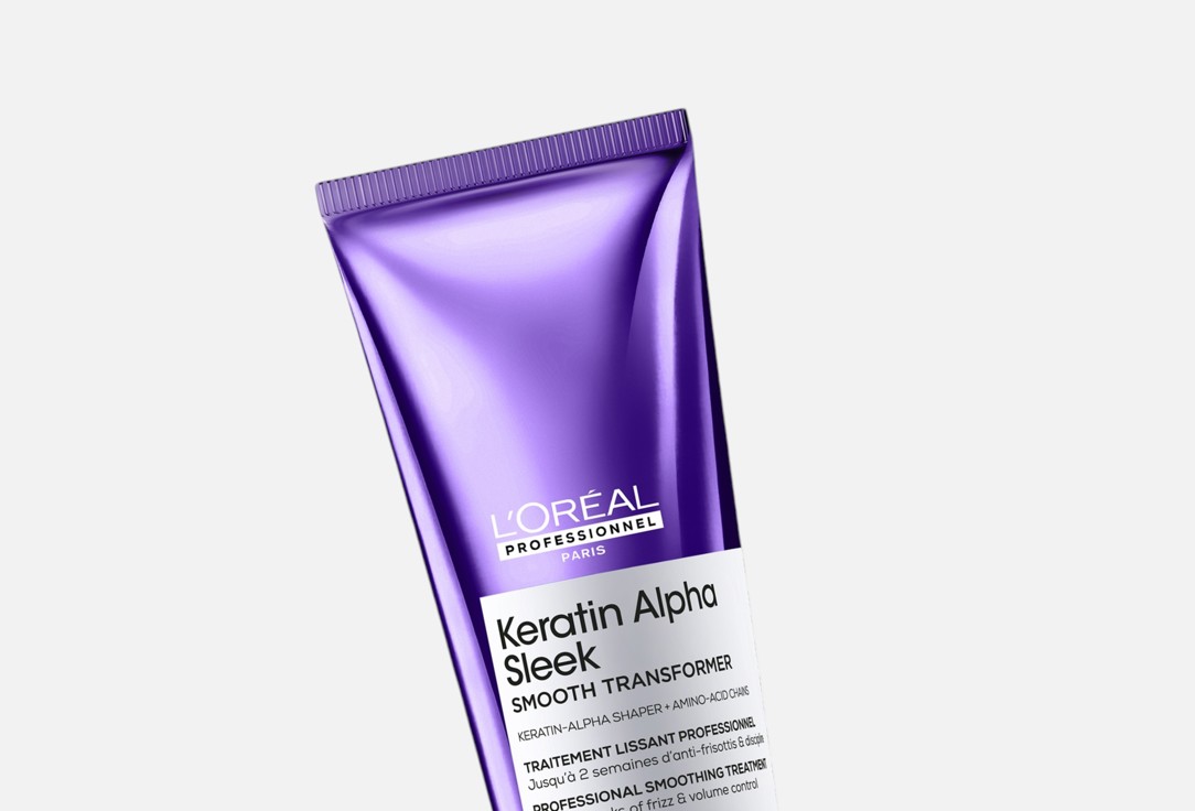 LOreal professionnel smoothing hair treatment cream Keratin Alpha Sleek