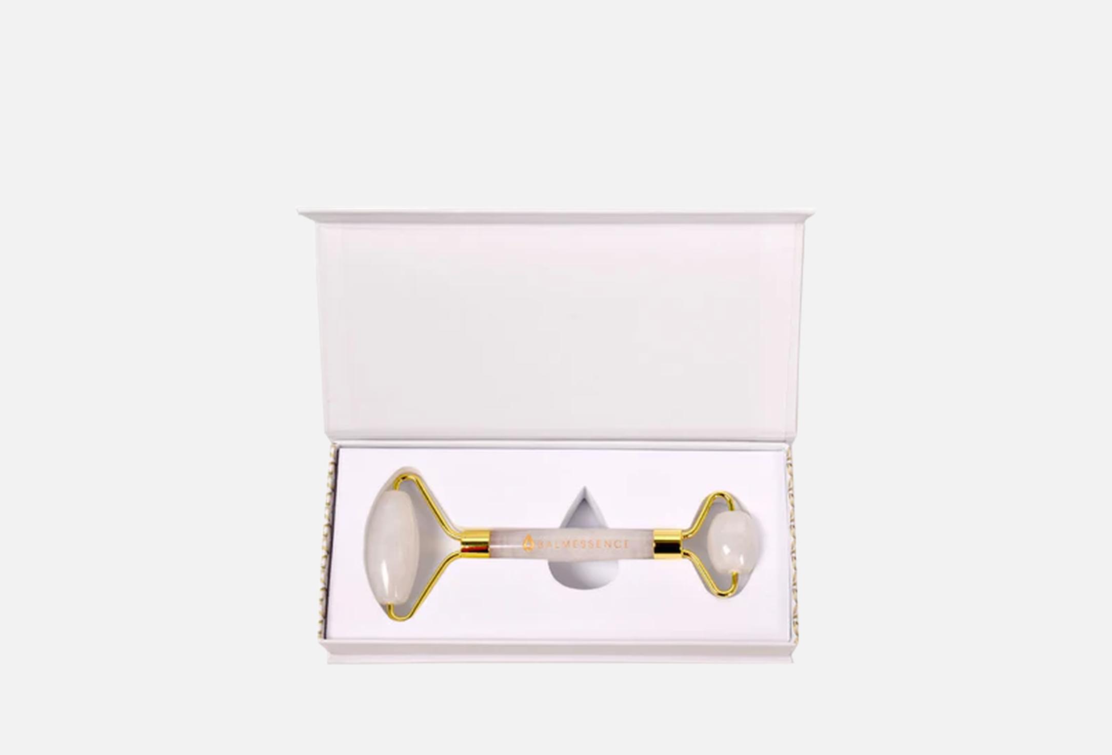 White Quartz Roller  1 