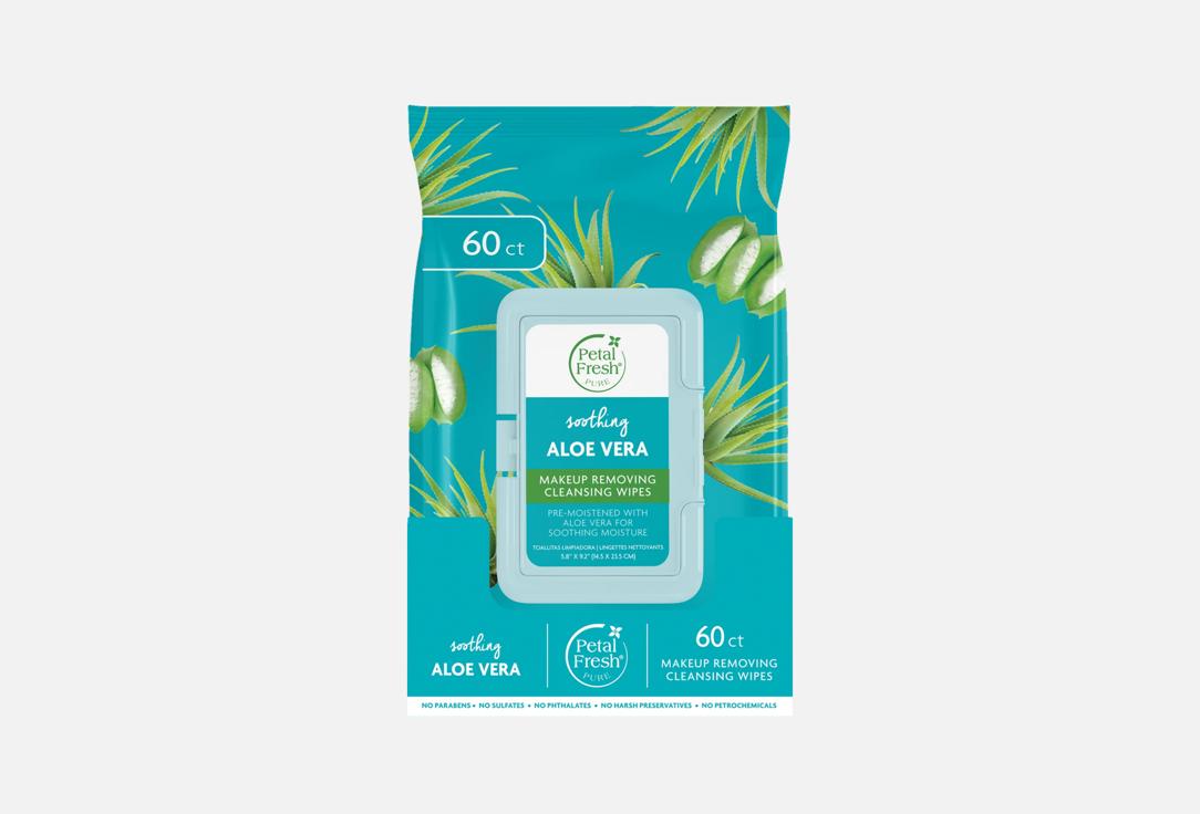 PETAL FRESH Soothing Makeup Removing Wipes Aloe Vera Makeup Wipes