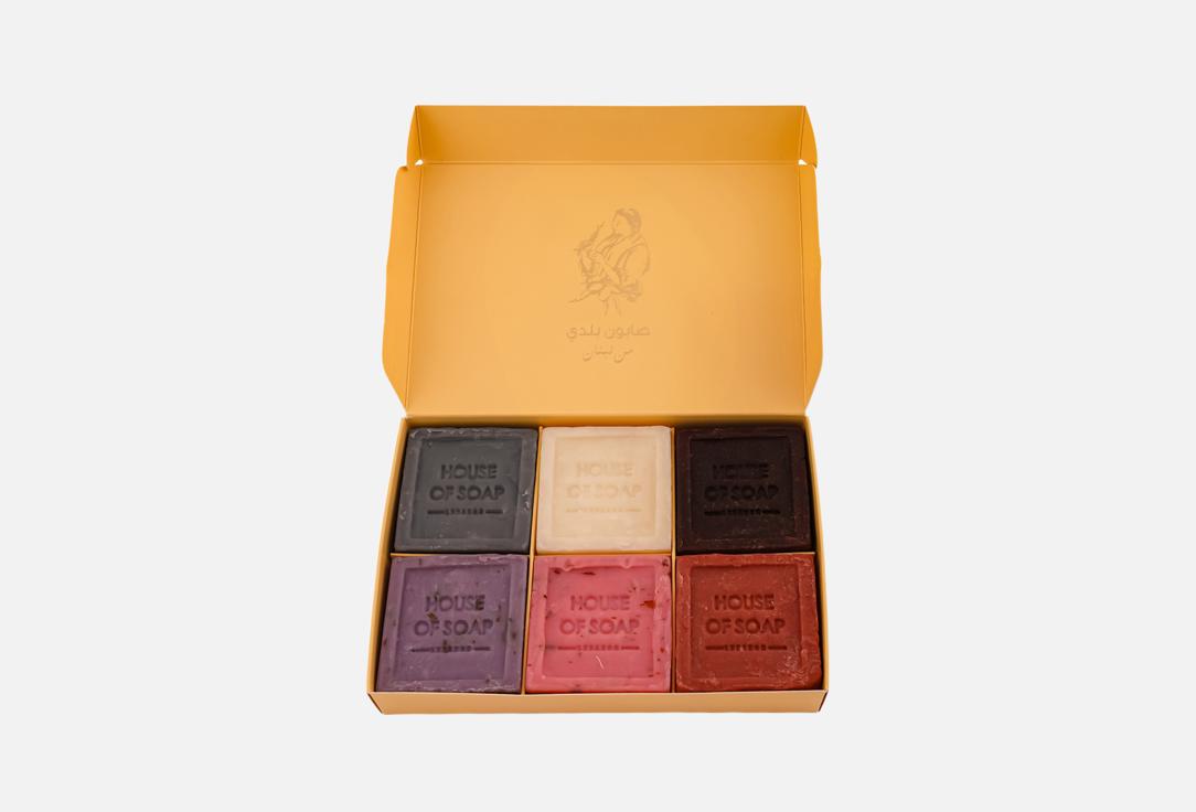 HOUSE OF SOAP LEBANON Baladi Soap Set, 6 Pieces Arabian Nights