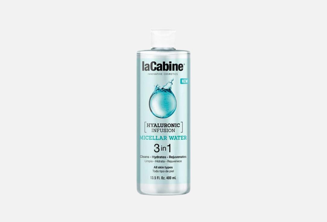 laCabine Hydrating cleansing micellar face water HYALURONIC INFUSION