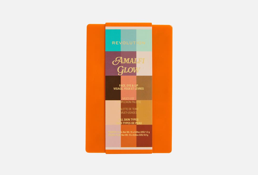 MakeUp Revolution Multi-use face, eye and lip palette Amalfi Glow