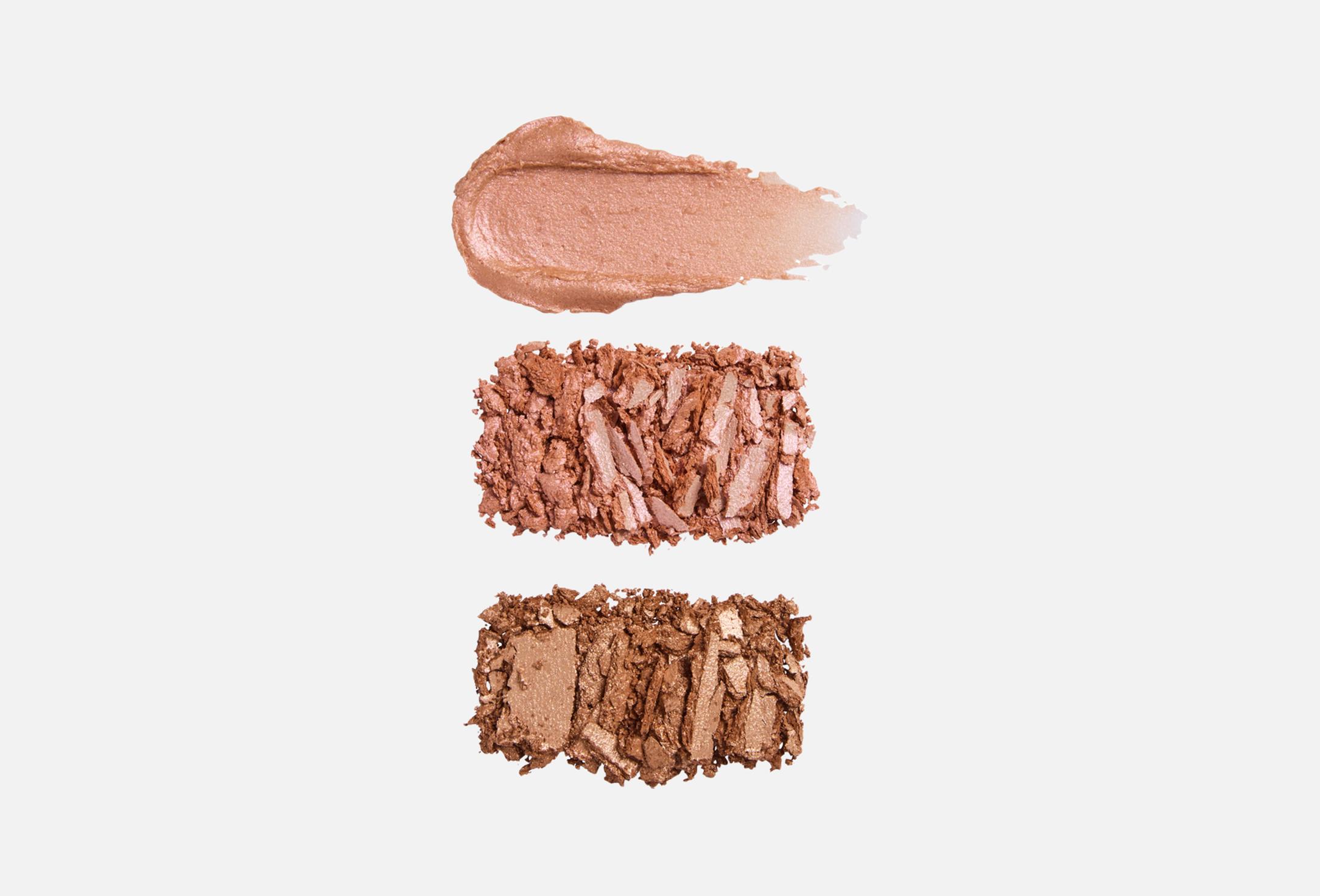 MakeUp Revolution Cream & powder highlighter palette Highlight Icon Palette