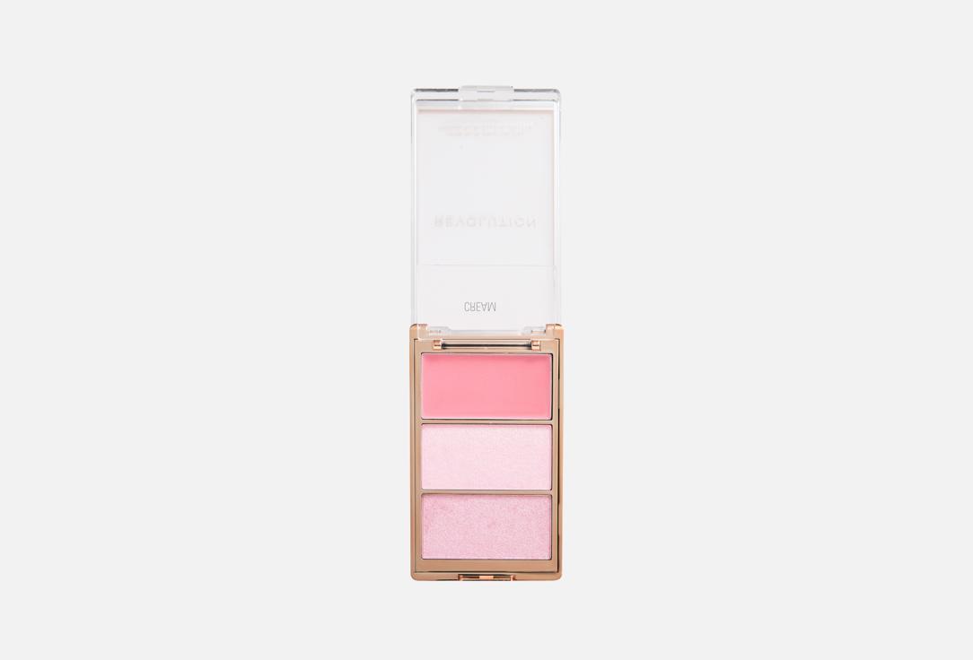 MakeUp Revolution Cream & powder highlighter palette Highlight Icon Palette