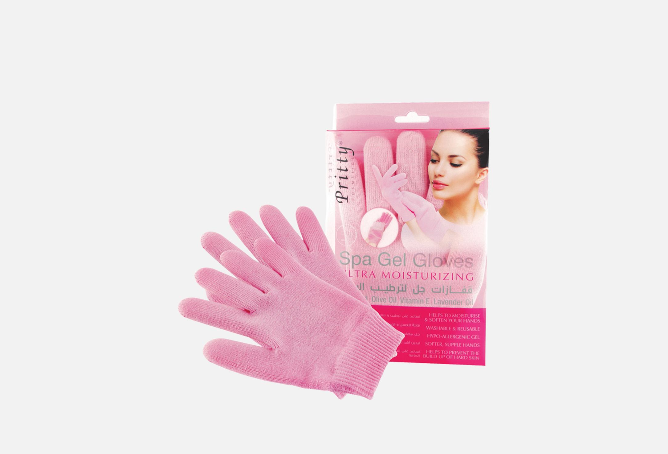 Spa Gel Gloves 1 Pink