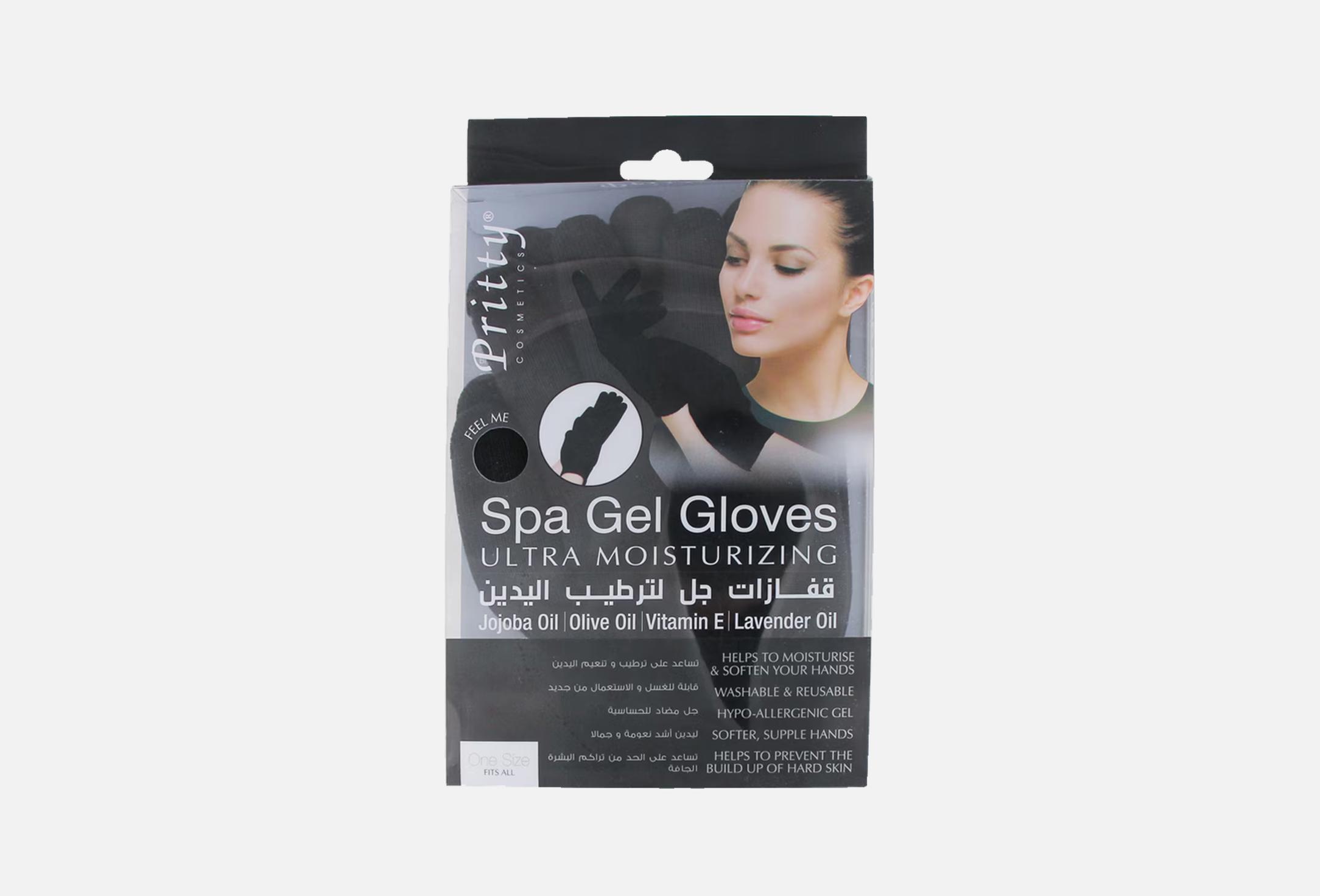 Spa Gel Gloves  1 Black