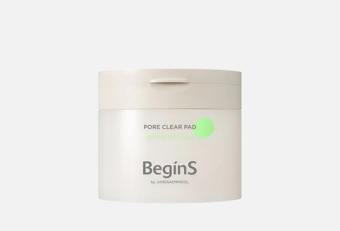 BeginS by JUNGSAEMMOOL Exfoliating toner pads Pore Clear Pads