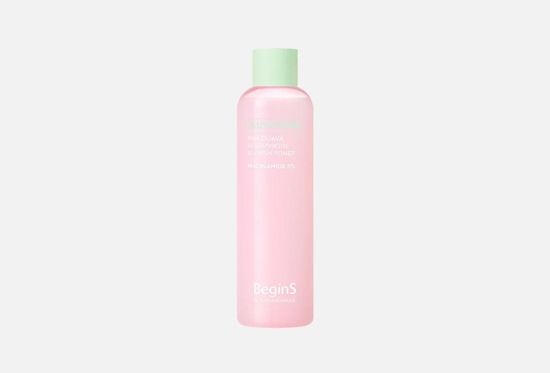 BeginS by JUNGSAEMMOOL Brightening face toner Pink Guava Glutathione Blemish Toner