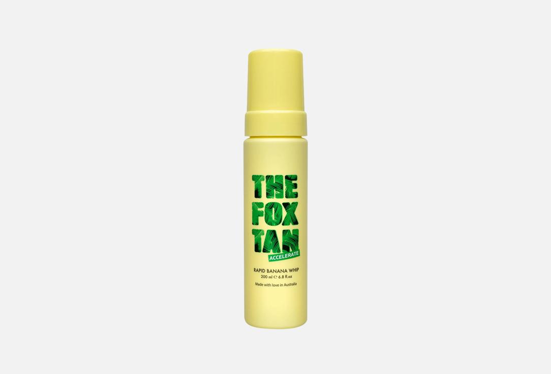 The Fox Tan tanning accelerator body mousse Rapid Banana Whip 200 ml The Fox Tan tanning accelerator body mousse Rapid Banana Whip