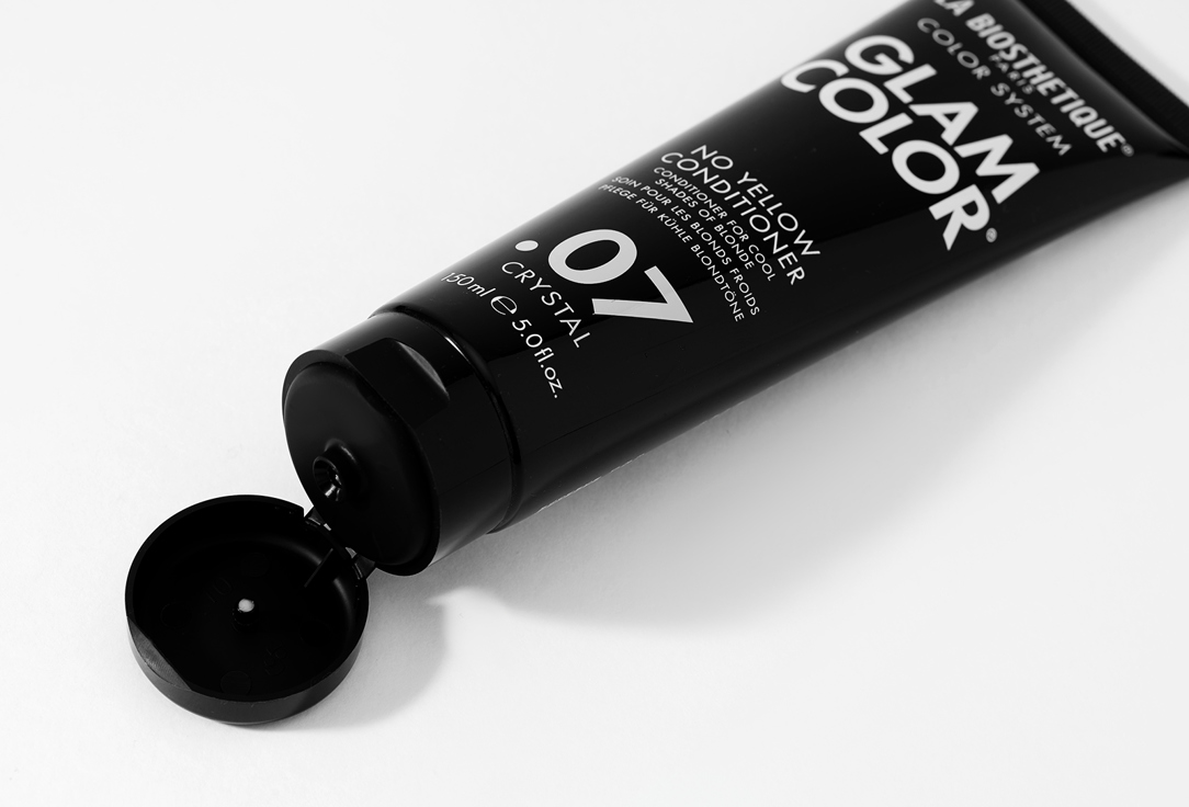 La Biosthetique Anti-yellow Conditioner for colored hair Glam Color No Yellow Conditioner .07 Crystal