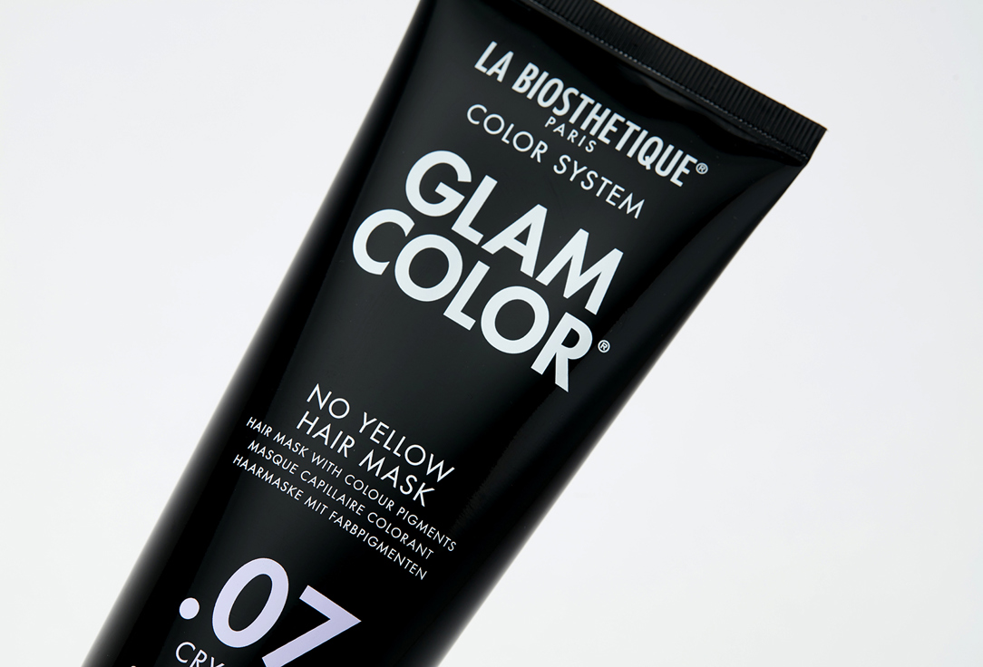 La Biosthetique Тонирующая маска для волос Glam Color No Yellow Hair Mask .07 Crystal