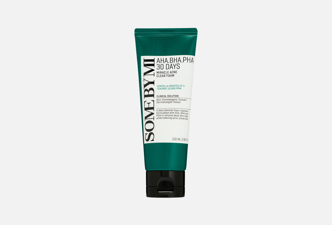 SOME BY MI AHA-BHA-PHA ACNE CLEAR FOAM 30 Days Miracle 100 ml SOME BY MI AHA-BHA-PHA ACNE CLEAR FOAM 30 Days Miracle