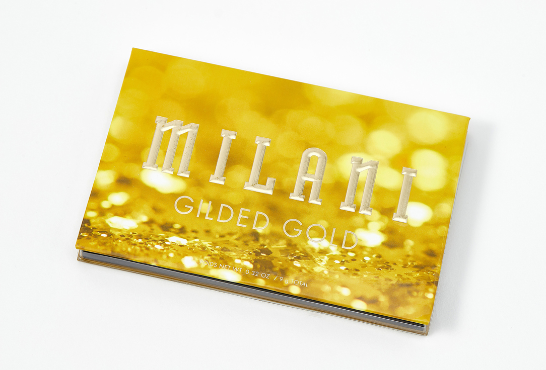 MILANI 15-color Eyeshadow Palette Gilded