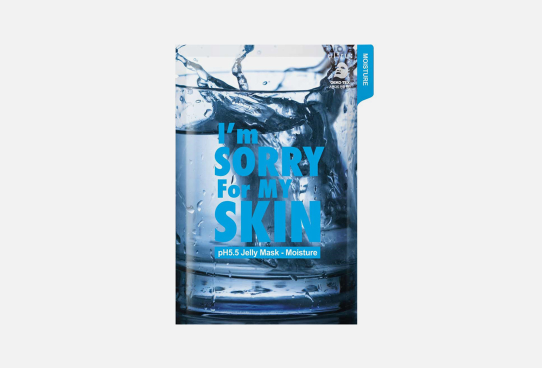 I M SORRY FOR MY SKIN Moisture face sheet Mask Jelly pH 5.5 1 pcs I M SORRY FOR MY SKIN Moisture face sheet Mask Jelly pH 5.5