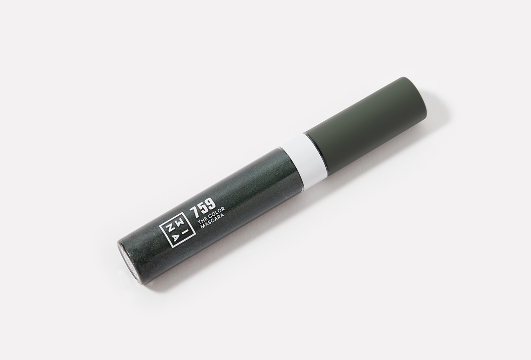 3INA Colored mascara The Color Mascara 759, Khaki green 14 ml 3INA Colored mascara The Color Mascara