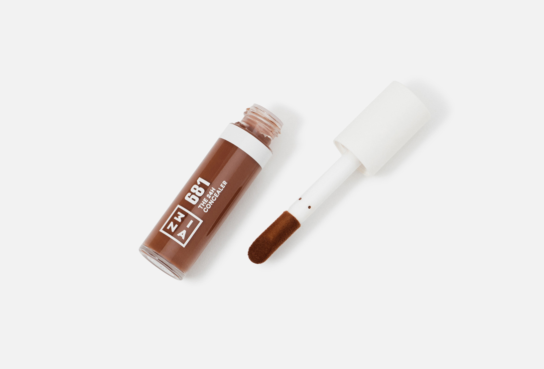 3INA Long-lasting, medium to high coverage matte concealer The 24H Concealer 681, Deep 4.5 ml 3INA Long-lasting, medium to high coverage matte concealer The 24H Concealer