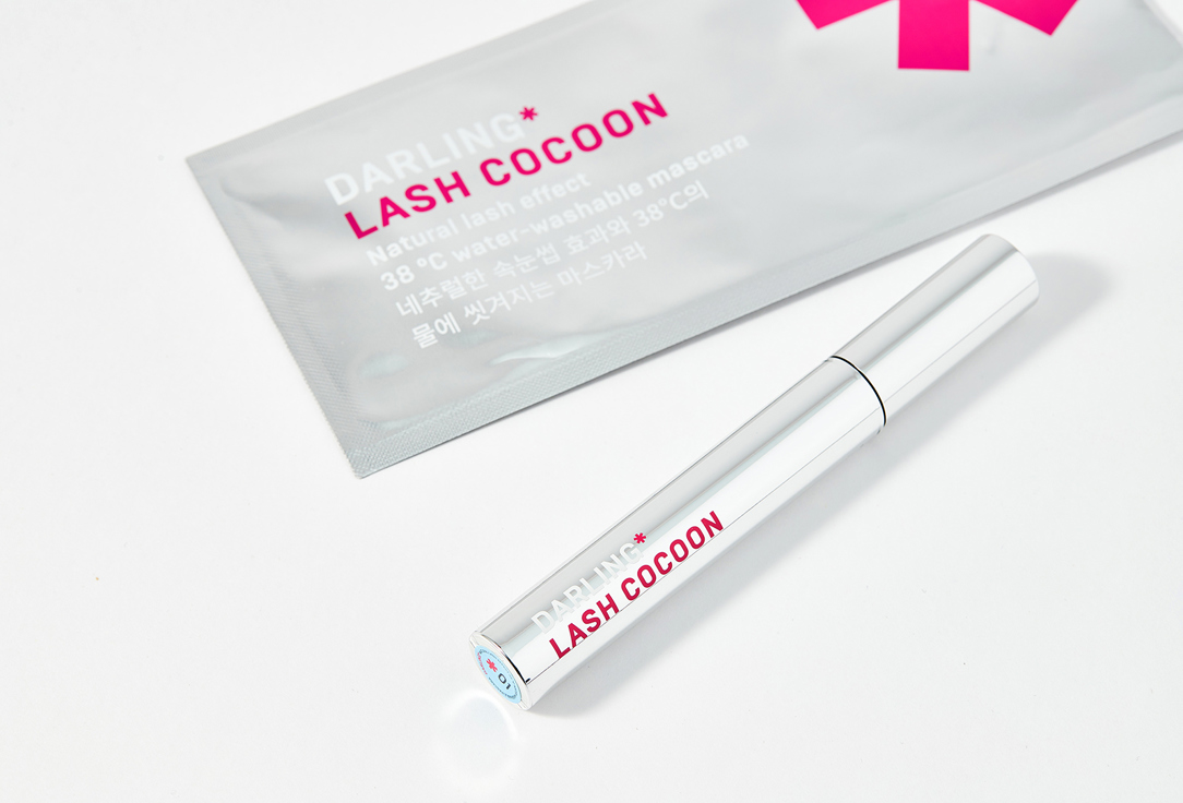 DARLING* Natural lash effect 38 °C water-washable mascara Lash Cocoon