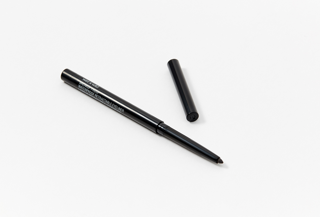 Wet n Wild Waterproof Retractable Eyeliner Breakup Proof Black 0.5 ml Wet n Wild Waterproof Retractable Eyeliner Breakup Proof