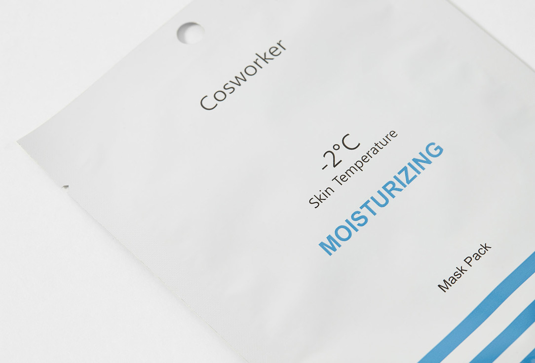 Cosworker Face sheet mask Moisturizing 1 pcs Cosworker Face sheet mask Moisturizing