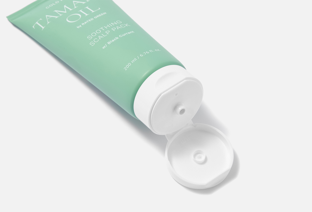 RATED GREEN Успокаивающая маска для кожи головы с маслом таману Cold Pressed Tamanu Oil Soothing Scalp Pack Black Currant