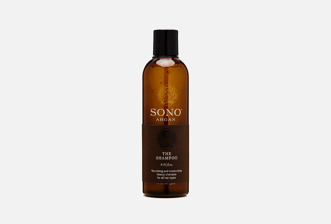 SONO Nourishing Hair Shampoo Argan nourishing and moisturizing