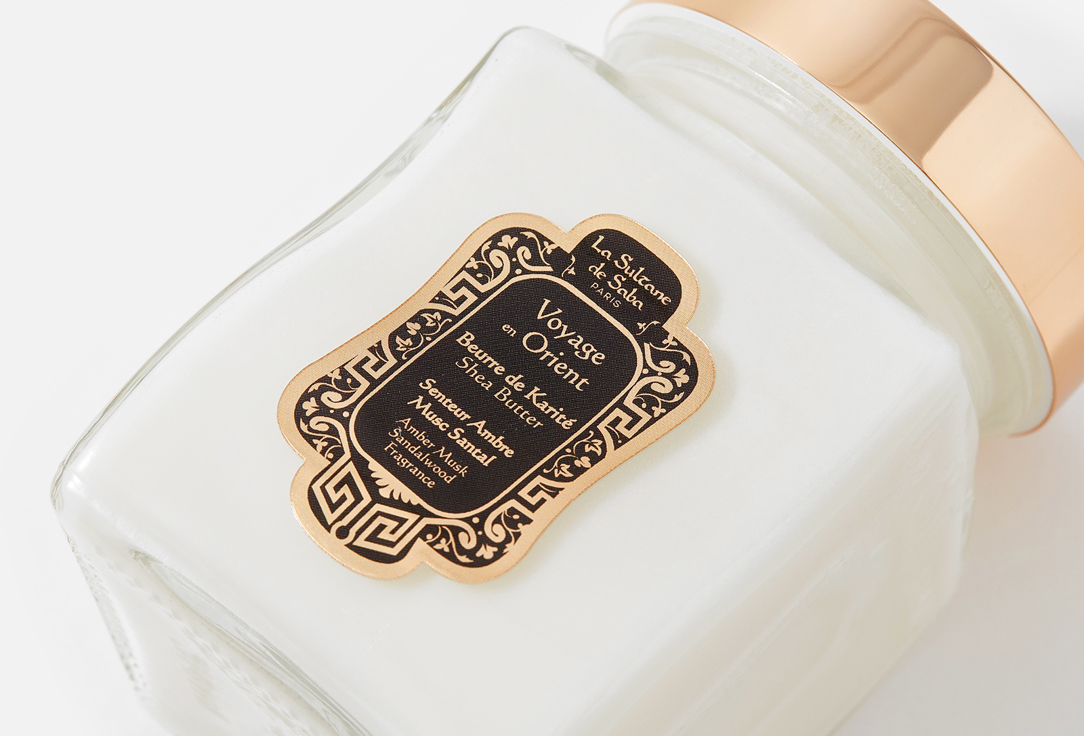 La Sultane de Saba Nourishing body & hair butter Shea Butter Amber Musk Sandalwood 300 g La Sultane de Saba Nourishing body & hair butter Shea Butter Amber Musk Sandalwood