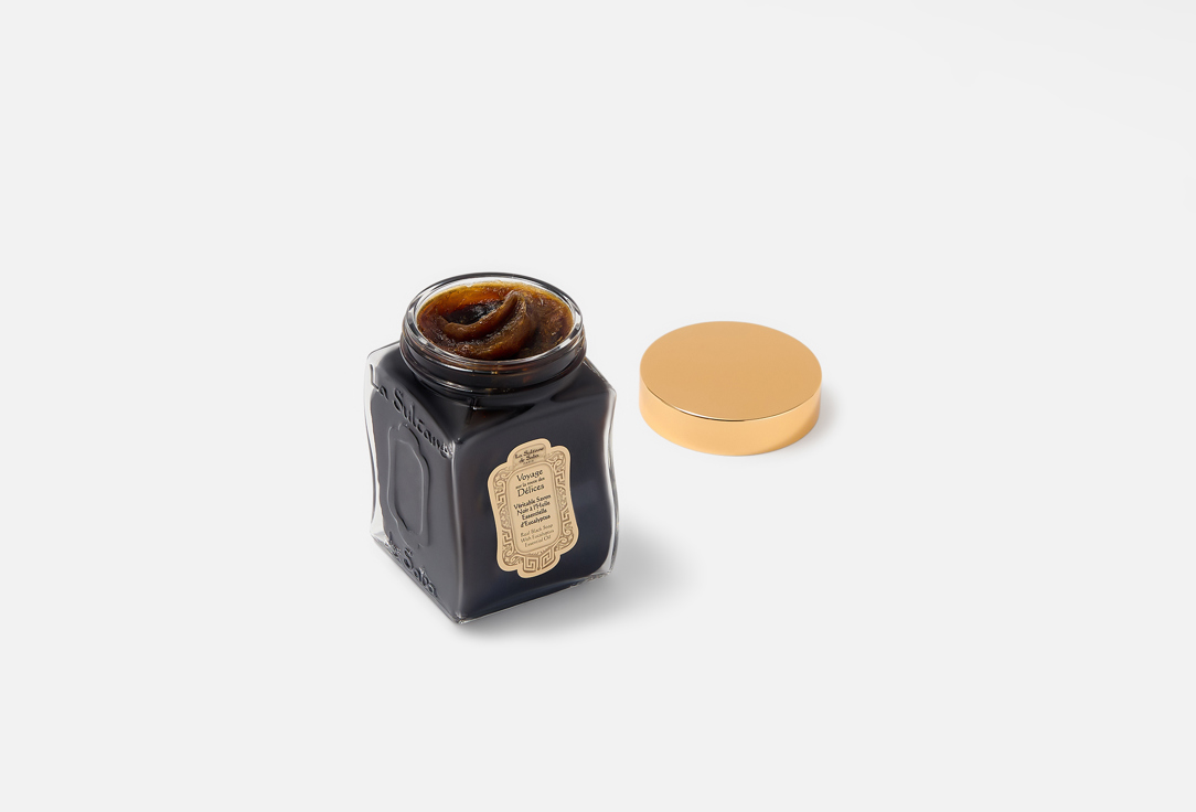 La Sultane de Saba Exfoliating & Nourishing Paste Authentic Black Soap Eucalyptus