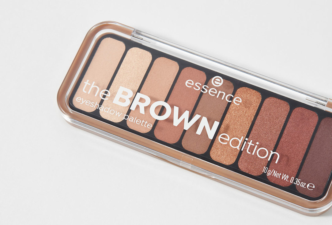 essence Eyeshadow palette the BROWN edition