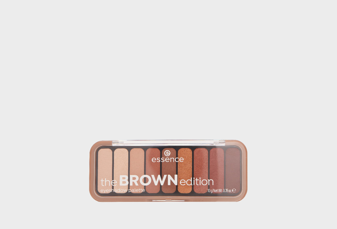 essence Eyeshadow palette the BROWN edition