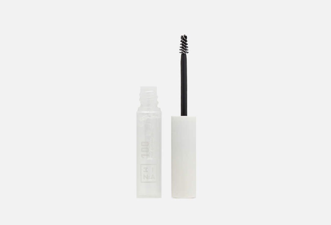 3INA long-Lasting gel eyebrow mascara The Eyebrow Mascara 100, Clear 4 ml 3INA long-Lasting gel eyebrow mascara The Eyebrow Mascara