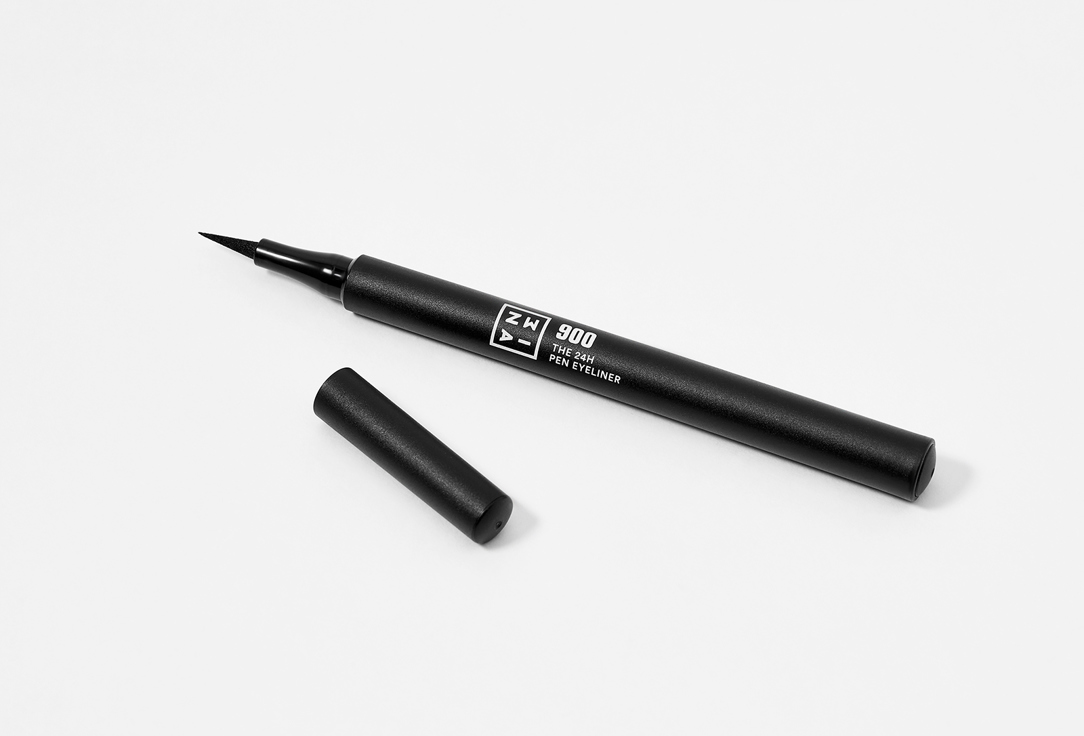 3INA Liquid eyeliner The 24H Pen Eyeliner 900, Black 1.2 ml 3INA Liquid eyeliner The 24H Pen Eyeliner