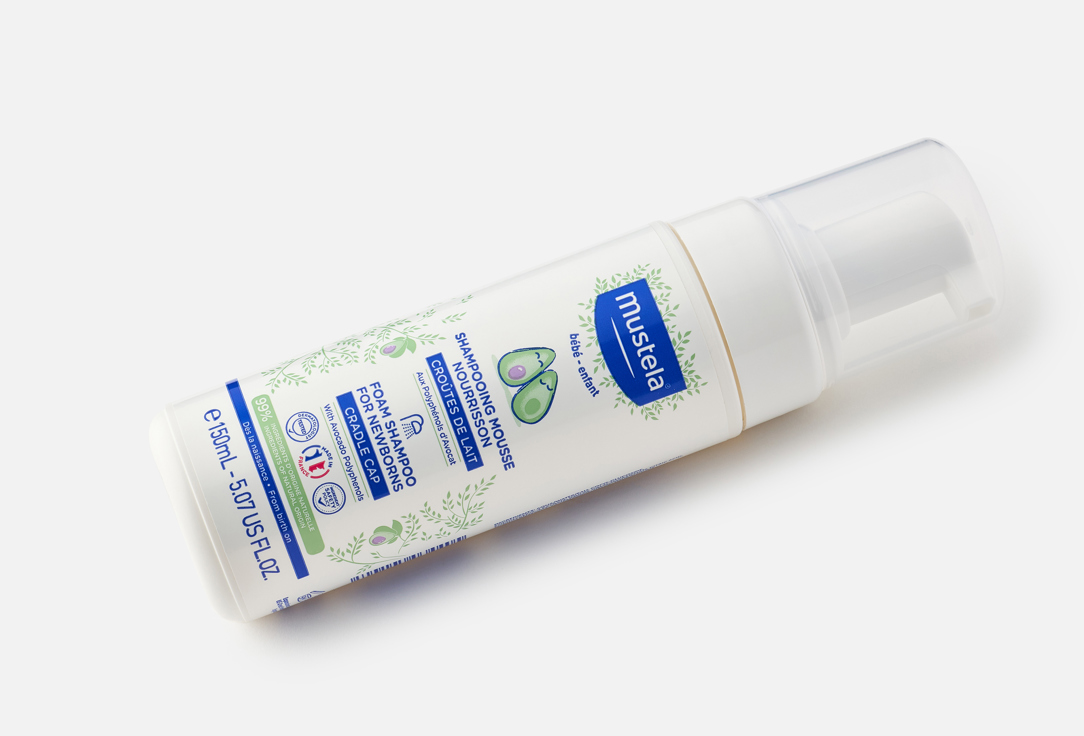 Mustela Shampoo for Newborns Foam