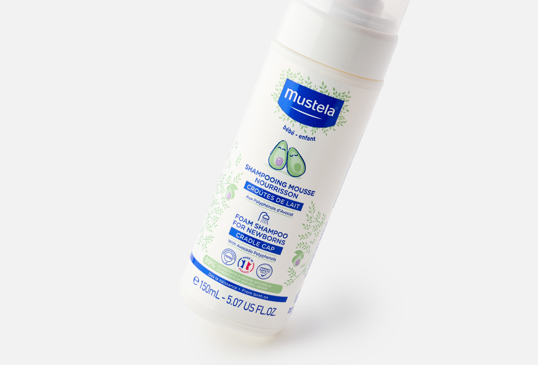 Mustela Shampoo for Newborns Foam