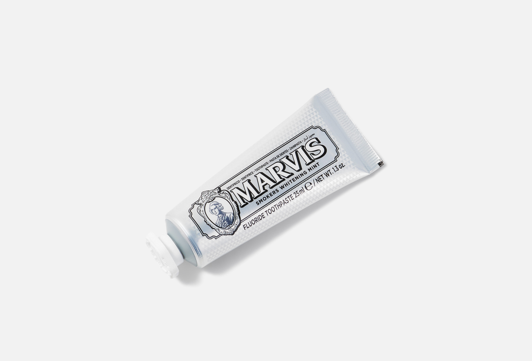Marvis Toothpaste Smokers Whitening Mint 25 ml Marvis Toothpaste Smokers Whitening Mint