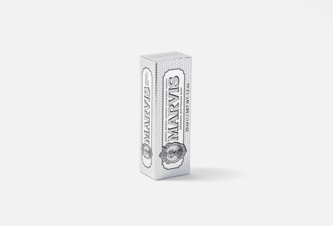 Marvis Toothpaste Smokers Whitening Mint 25 ml Marvis Toothpaste Smokers Whitening Mint