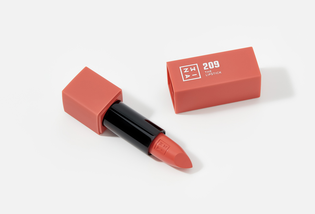 3INA Semi-matte, buttery Lipstick The Lipstick 209, Peach nude 4.5 g 3INA Semi-matte, buttery Lipstick The Lipstick